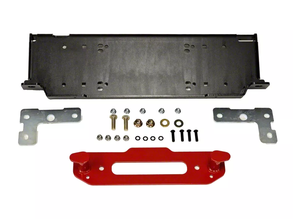 Winch Mount Kit, Red