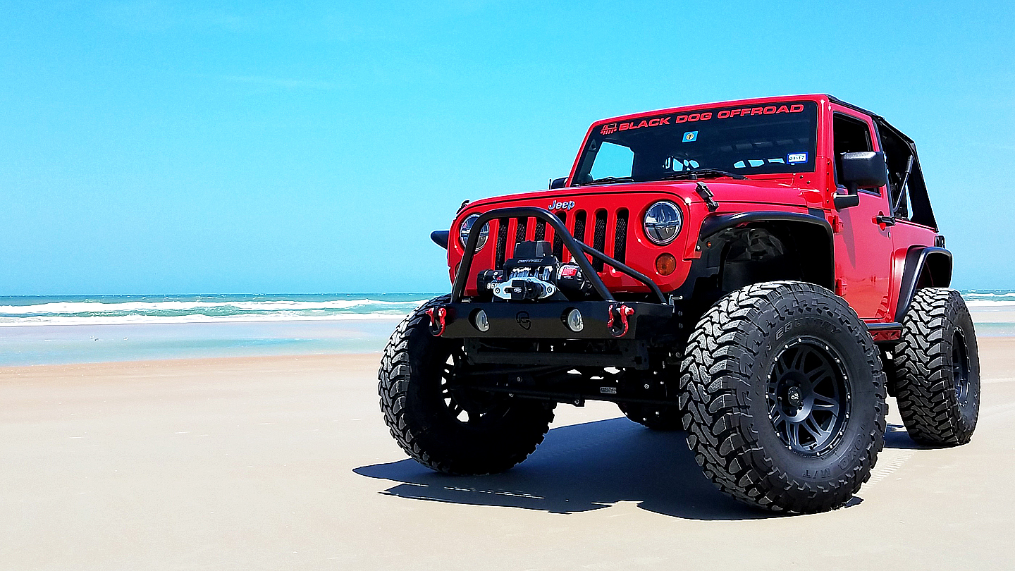 2012 Jeep Wrangler JK on Black Dog Offroad parts