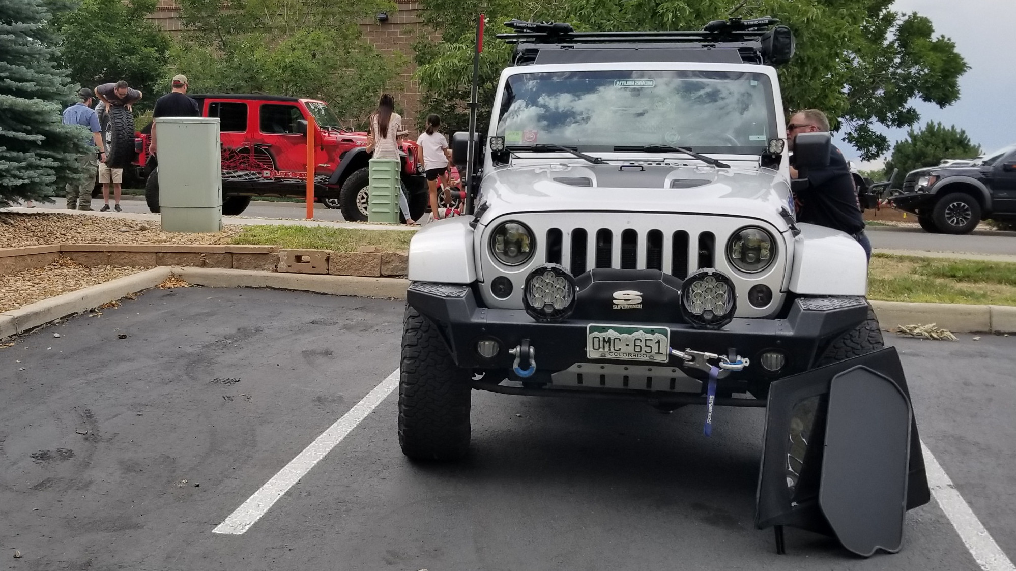 2007 Jeep Wrangler JKU on Team Tech Offroad parts