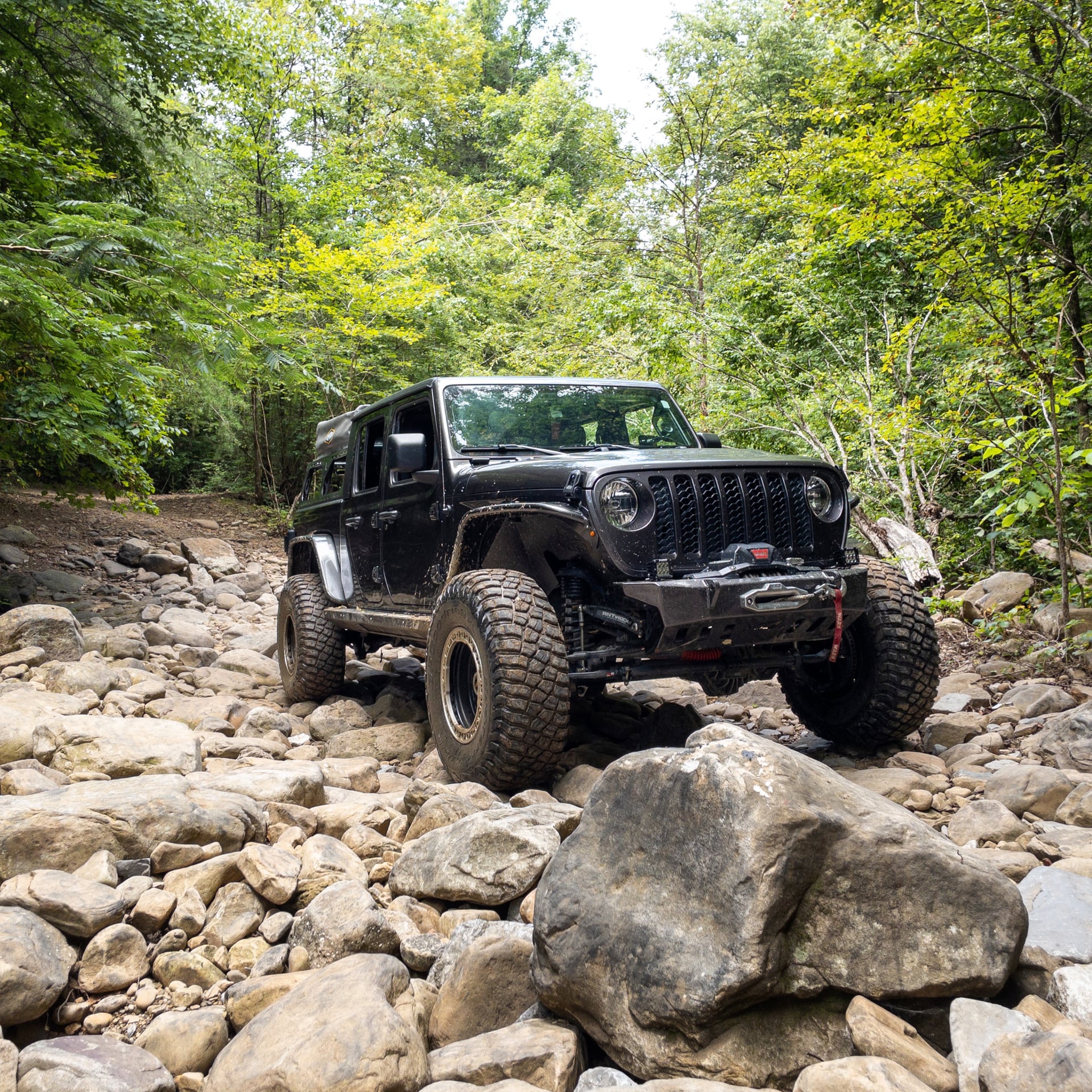 2020 Jeep Gladiator JT on Steer Smarts YETI XD Drag Link