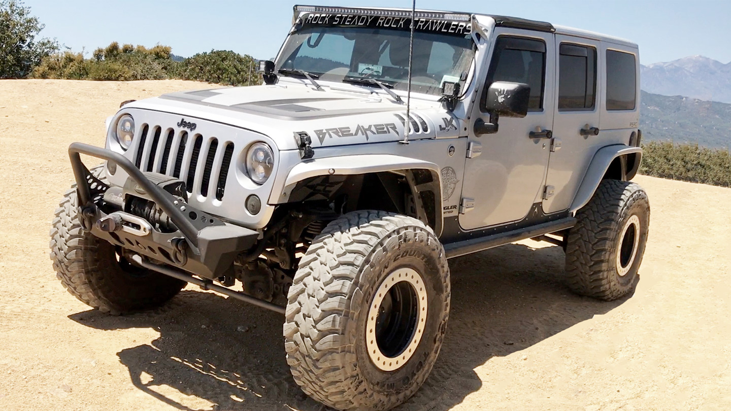 2012 Jeep Wrangler on Artec Industries Nighthawk Mid-tube Stinger Front Bumper