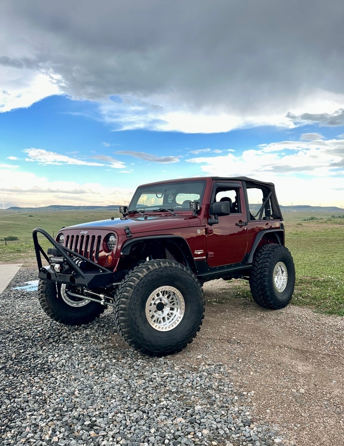 2009 Jeep Wrangler JK on Alpine Offroad parts