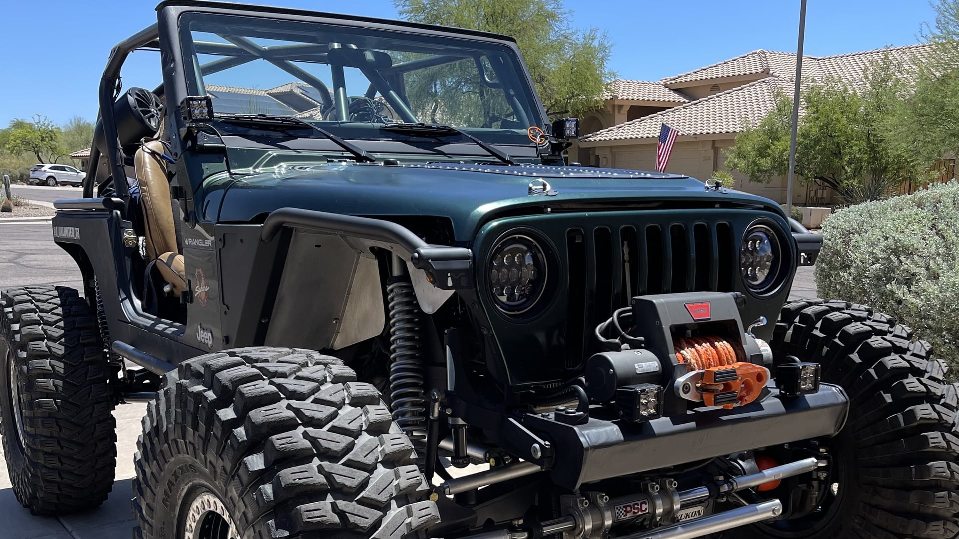 1998 Jeep Wrangler TJ on LetzRoll Offroad parts