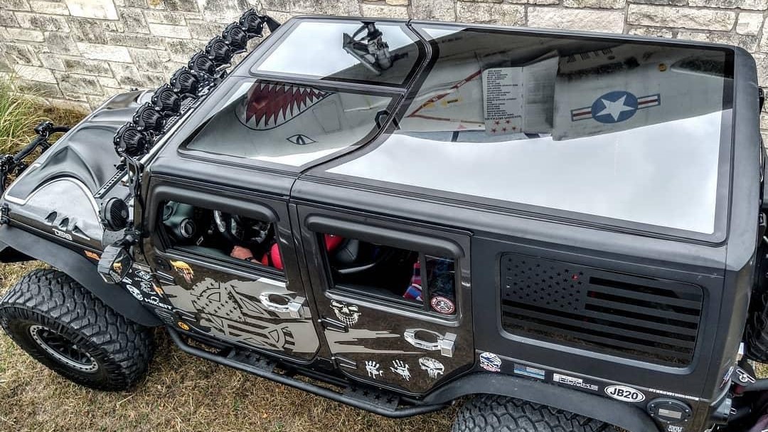 2017 Jeep Wrangler JKU on Rock Solid Fabrication parts